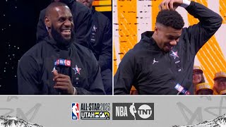 Full 2023 NBA AllStar Draft  LeBron amp Giannis Make Their Picks LIVE in SLC  NBA on TNT [upl. by Tracy]