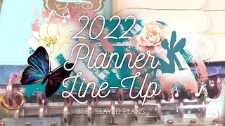 2022 Happy Planner LineUp Setup with me for the new year [upl. by Notsae724]