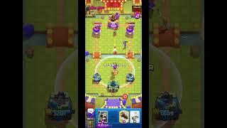 Ram rider deck 💯 Clash Royal match 1 vs 1 [upl. by Nired]