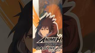 Sasuke Uchiha Taka Ver Anime Heroes naruto unboxing toys anime sasuke collection action toy [upl. by Myrvyn]