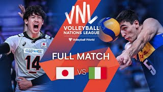 🇯🇵 JPN vs 🇮🇹 ITA  Full Match  Mens VNL 2022 [upl. by Loralyn]