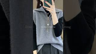 Cashmere sweater cardigan wholesale and retail [upl. by Rollet392]