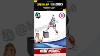 Standing Hip Flexor Stretch kegel exercises for men workout kegelexercises asmr reels shorts [upl. by Nesnaj]