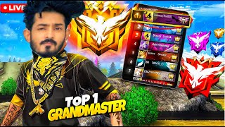 🔴Free Fire LIVE  Road to Grandmaster Region Top 1  SEASON 41 [upl. by Akemihs819]