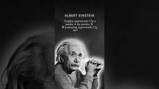 ALBERT EINSTEIN Cytat na dziś 323 [upl. by Aila]