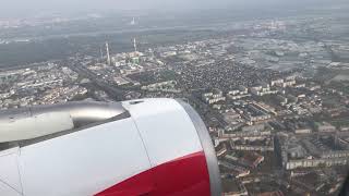 Landung Flughafen Wien Schwechat [upl. by Astrahan]