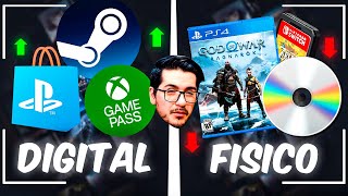 El formato físico está muerto  Juegos Digitales vs Físicos [upl. by Ennovi922]