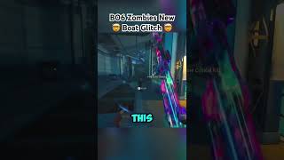 Bo6 zombies new boat glitch⁉️ blackops6 bo6 callofduty fyp viralvid bo6glitch gaming cod iq [upl. by Jentoft]