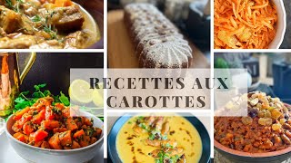 Carottes 🥕 Sélection de recettes gourmandes [upl. by Eatnuhs]