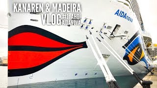 AIDA Vlog 1 Kanaren amp Madeira mit AIDAnova  Wir erkunden das Schiff [upl. by Grassi]