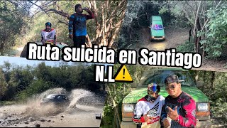 Ruta extrema en pista santiago 4x4 pro  Recorrido Off Road [upl. by Leunad]