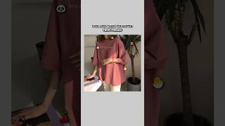 Over sized Tshirt For Women 🐝 trending meesho fashion tshirt koreanoutfitideas pinterest [upl. by Oirasan]