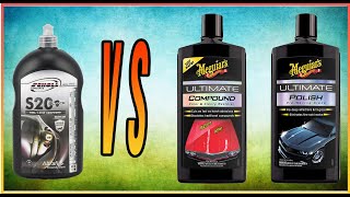 Scholl Concepts S20 Black VS Meguiars Ultimate Compound amp Polish [upl. by Sivart]