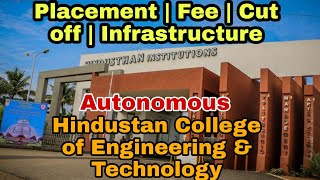 TNEA2022  Hindustan college of Engineering amp TechnologyFor low cut offvivekmathsscience1013 [upl. by Errick]