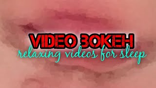 Video bokeh background effects beautiful full hd terbaru  relaxing for sleep [upl. by Gitlow]