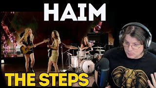 AMAZING SISTERS  HAIM  The Steps  Grammy Performance 2021 First Time Reaction [upl. by Cinda]