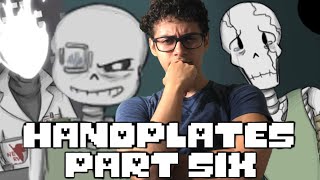 HOPE THROUGH DESPAIR  Handplates Part 6 Undertale Comic Dub REACTION [upl. by Ginnifer553]