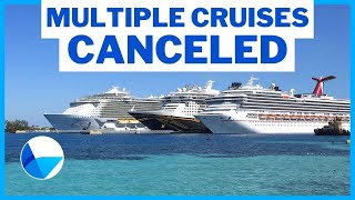 BREAKING CRUISE NEWS UPDATE Multiple Cruises Canceled Carnival Cruise Ship Overboard amp MORE [upl. by Ahmad]