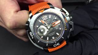 Gerald Clerc talks about the Clerc Hydroscaph Chronograph [upl. by Brandi]