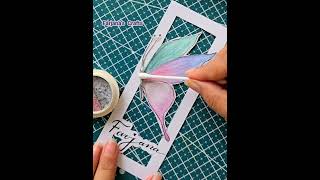 Aesthetic Bookmark making ideas  Paper Crafts [upl. by Wachtel218]