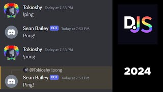 How to make bot Discord Javascript 2024 [upl. by Madalyn]