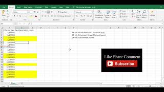 Highlight Weekends and Public Holidays for Calendar in Excel [upl. by Aicilram416]