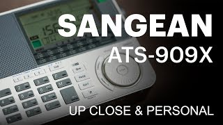 Sangean ATS909X Radio  Up Close And Personal [upl. by Naux]