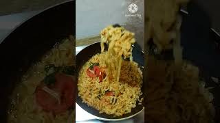 Korean Ramen Noodles🔥🥵trendingshorts youtubeshorts coooking foodie recipe food song [upl. by Akeenahs]