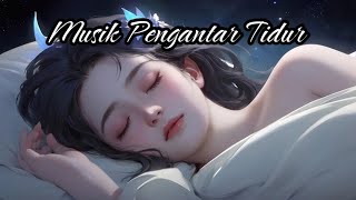 Musik pengantar tidur musik pengilang stres  pijat otak [upl. by Ecirb655]