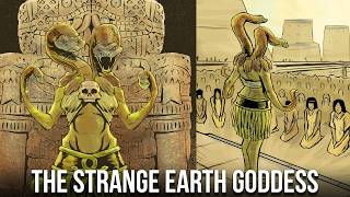 Coatlicue – THE STRANGE Earth Goddess of Aztec Mythology [upl. by Annaj]