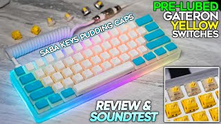 Gateron G Pro 30 Yellow sound test [upl. by Humphrey]