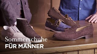 Vorgestellt Die besten Schuhe für den Mann im Sommer [upl. by Nibram]