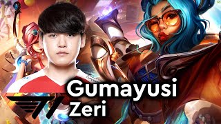 Gumayusi picks Zeri [upl. by Mateo]