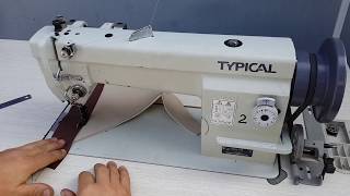 Швейная машина TypikalТипикалGC67D2 Тройной транспорт Sewing machine [upl. by Tertia1]