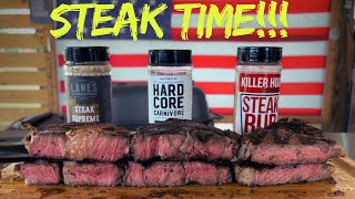 Steak Seasoning Showdown My take on the top steak [upl. by Llertnek673]