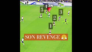 Perfect Revenge of Son🥱💪😎💀 viralvideo football crazyfootballeditors son7 footballdesign [upl. by Wallis]