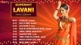 Superhit Lavani Songs  Video Jukebox  Apsara Aali Wajle Ki Bara Aase Wajwa Ki amp More [upl. by Gregorio]