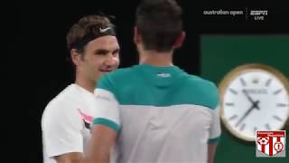 Roger Federer vs Marin Cilic  Australian Open Final 2018 [upl. by Elak]