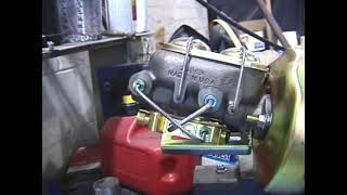 How to Install a Proportioning Valve to a Master Cylinder [upl. by Anemolihp]