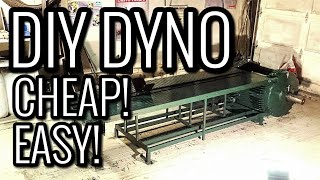 CHEAP DIY DYNO ANYONE CAN BUILD [upl. by Ydennek]