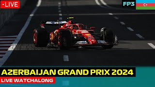 F1 Live Azerbaijan Grand Prix 2024 FP3 Watchalong [upl. by Treborsemaj]