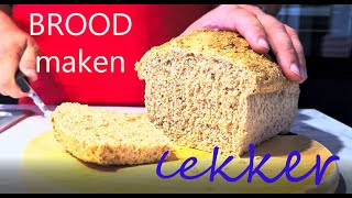 Hoe maak je heerlijk volkorenbrood  eenvoudig recept [upl. by Will]