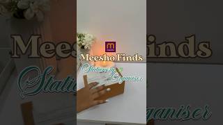 Meesho Stationery Haul🖋️✨ meeshohaul meeshofinds organizer stationery ytshorts trending [upl. by Gelhar]