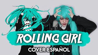 Hatsune Miku  Rolling Girl Cover Español VocaloidWowaka [upl. by Dionisio]