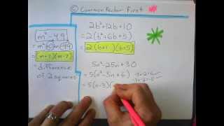 Factorising Quadratics [upl. by Gnouhk132]