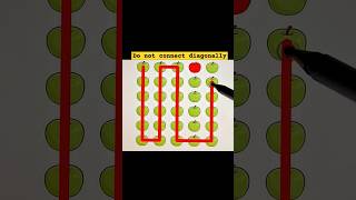 Avoid the red dots and finish with one stroke youtubeshorts ytshorts [upl. by Gavan]