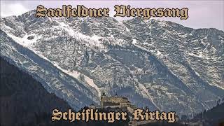 Saalfeldner Viergesang  Scheiflinger Kirtag [upl. by Uund247]