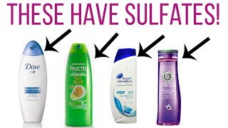 How To Check Shampoo For Sulfates [upl. by Cirdek928]