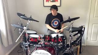 “The Eye of the Tiger” drum cover [upl. by Broddy]