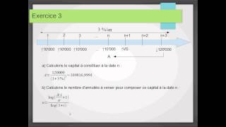 Mathématiques financières  25  formule des annuités suite des problèmes [upl. by Burrows]